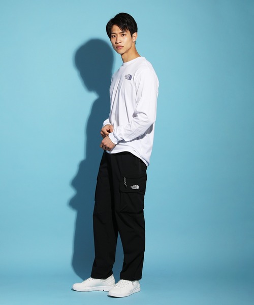 THE NORTH FACE(ザノースフェイス)の「【THE NORTH FACE】日本未発売 L/S SLEEVE HIT GRAPHIC TEE 長袖ロゴカットソー(Tシャツ/カットソー・メンズ・ブラック/ホワイト/ブルー・XL/L/M/S)」の12枚目の写真