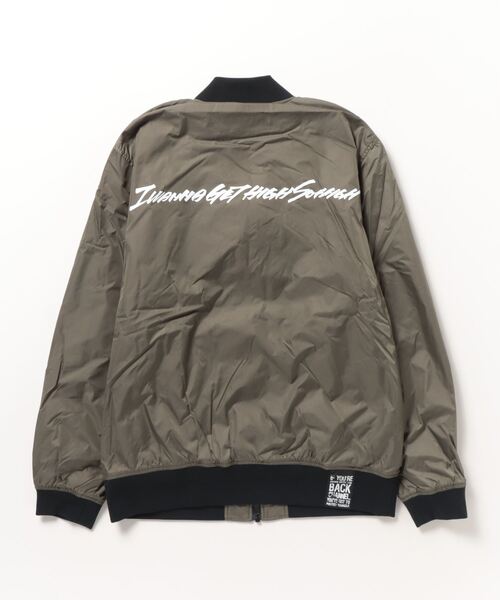 Back Channel（バックチャンネル）の「NYLON JACKET（ナイロンジャケット・メンズ・オリーブドラブ/ブラック・MEDIUM/LARGE/X-LARGE）」の13枚目の写真