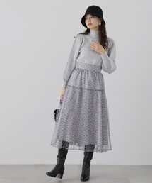 PROPORTION BODY DRESSING | チュールレオパードスカート / 1213220001(スカート)