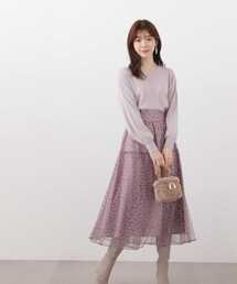 PROPORTION BODY DRESSING | チュールレオパードスカート / 1213220001(スカート)