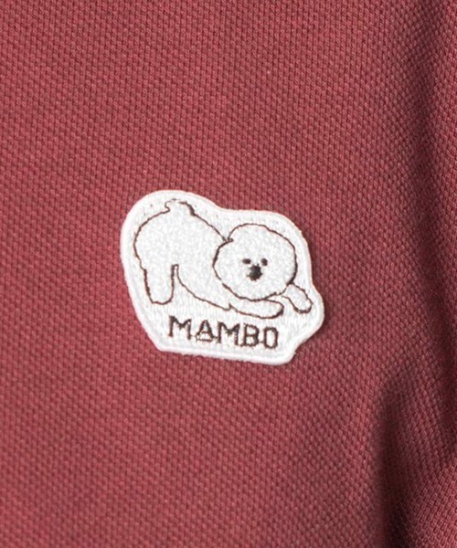 MAMBO（マンボ）の「MAMBO ポロシャツ（ポロシャツ・レディース・エンジ/ホワイト/ネイビー・FREE）」の7枚目の写真