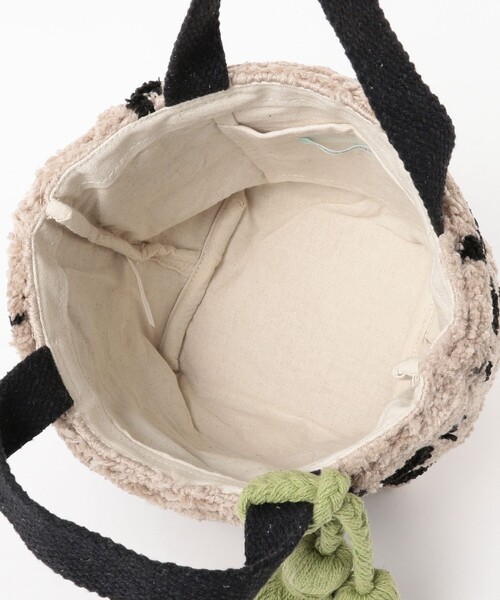 Ray BEAMS(レイビームス)の「Lilas Campbell × Ray BEAMS / 別注 スター トートバッグ(トートバッグ・レディース・ネイビー/ベージュ・ONE SIZE)」の12枚目の写真