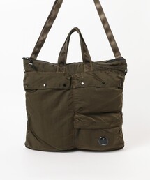 CP COMPANY ブラウン レザー トートバッグ ビジネス レザートートバッグ メンズ 本革 カバン 仕事 LONDON