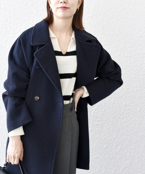 【新品】SHIPSanyスタンド&ダブルカラーコート 楽天市場】【SALE／30%OFF】SHIPS any: スタンド & ダブル