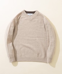 URBAN RESEARCH ROSSO MEN（アーバンリサーチロッソメン）の「『XLサイズあり』ハミルトンラムズウールVネックニット（ニット/セーター・メンズ）」