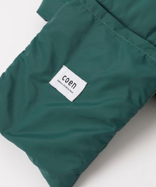 coen(コーエン)の「パディングカラーマフラー(マフラー・メンズ・パープル/ブラック/オレンジ/ベージュ/グレー/ダークグリーン・FREE)」の14枚目の写真