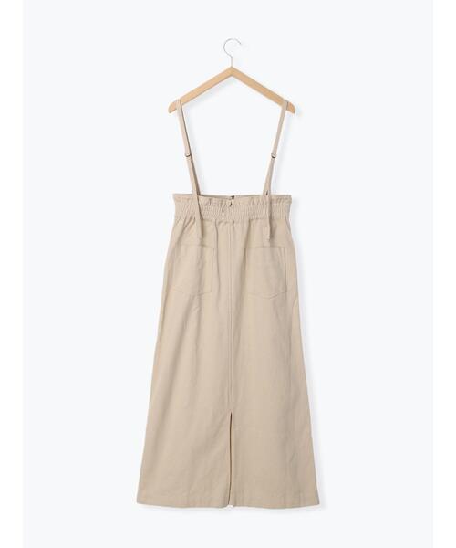 ehka sopo（エヘカソポ）の「ハイウエストスカート（スカート・レディース・カーキ/ブラック/ライトベージュ・F）」の10枚目の写真