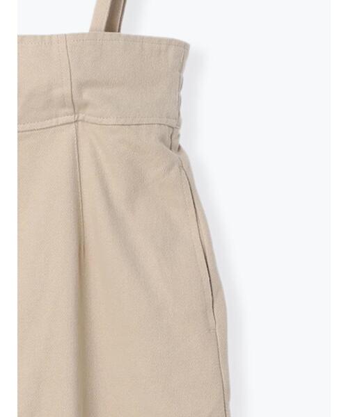 ehka sopo（エヘカソポ）の「ハイウエストスカート（スカート・レディース・カーキ/ブラック/ライトベージュ・F）」の8枚目の写真