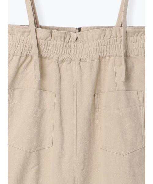 ehka sopo（エヘカソポ）の「ハイウエストスカート（スカート・レディース・カーキ/ブラック/ライトベージュ・F）」の6枚目の写真