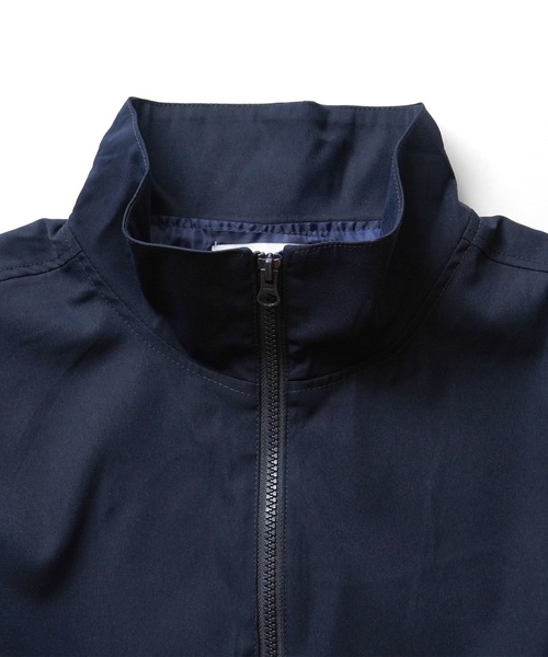 24SS セットアップ対応 スタンドネック 裾ひもドロスト フルジップナイロンテックベスト【Confirm】（ベスト）｜Confirm（コンファーム）