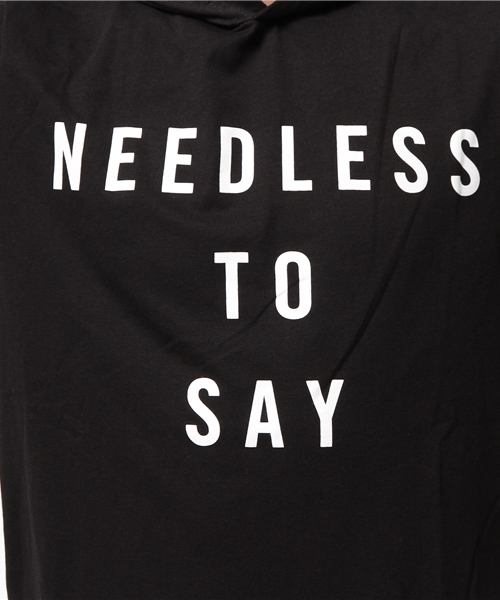 WEGO（ウィゴー）の「WEGO/プリントカットプルパーカー（Tシャツ/カットソー・メンズ・ホワイト系その他/ブラック/ブラック系その他/ホワイト・LARGE/MEDIUM）」の12枚目の写真