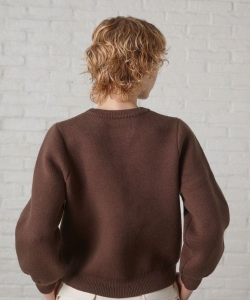 MIRO AMURETTE（ミロアミュレット）の「MIRO jacquard knit/ロゴ