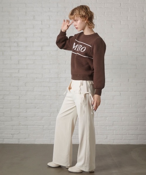 MIRO AMURETTE（ミロアミュレット）の「heart pattern knit
