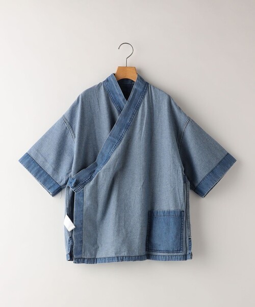 ARCH & LINE（アーチアンドライン）の「ARCH＆LINE:155cm / デニム サムエ（その他アウター・キッズ・ブルー・XX-LARGE）」の7枚目の写真