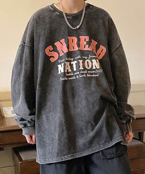 ROOPTOKYO（ループトウキョウ）の「▲VINTAGE DESIGN LS TEE/ヴィンテージデザインロンT 古着風（Tシャツ/カットソー・メンズ・その他1/その他2/その他3・L/XL/XXL/M）」の7枚目の写真