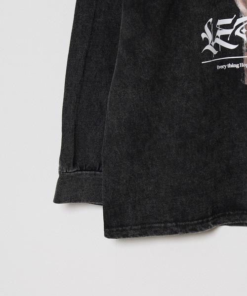 △VINTAGE DESIGN LS TEE/ヴィンテージデザインロンT 古着風（T