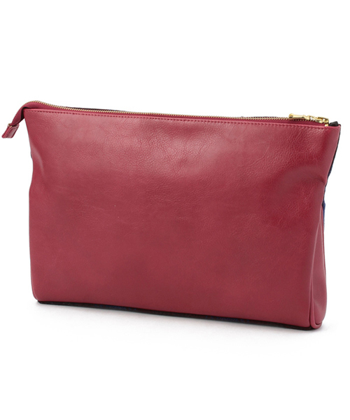 GUILD PRIME(ギルドプライム)の「☆2015A/W Girls Awardにて河北麻友子さん・玉城ティナさん使用☆【GUILD PRIME】WOMENS BOHOクラッチバッグ(クラッチバッグ・レディース・レッド/ブルー・FREE)」の4枚目の写真