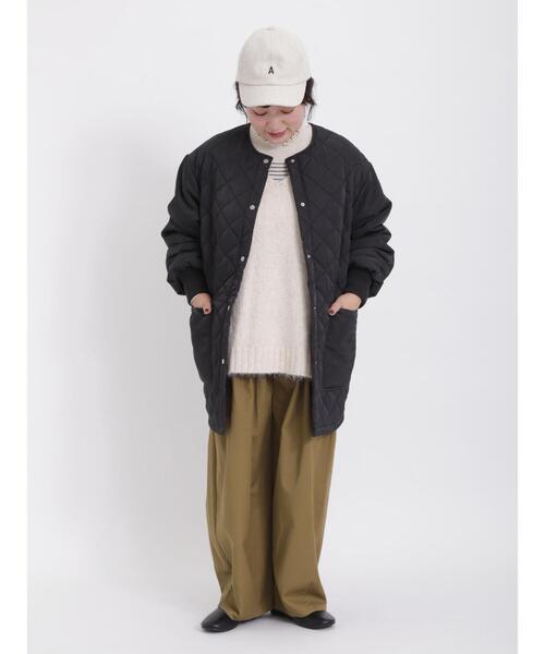 Samansa Mos2（サマンサ モスモス）の「◎シャギーニットベスト（ベスト・レディース・チャコールグレー/キナリ/モカ・F）」の17枚目の写真