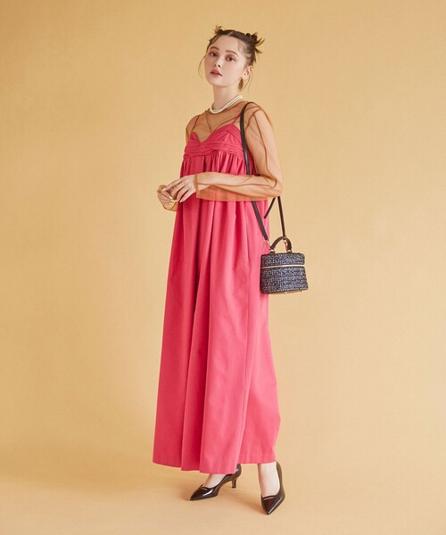 RBS(アールビーエス)の「RBS / チュール コード クルーネック トップス(Tシャツ/カットソー・レディース・ダークブラウン/ブラック・ONE SIZE)」の16枚目の写真