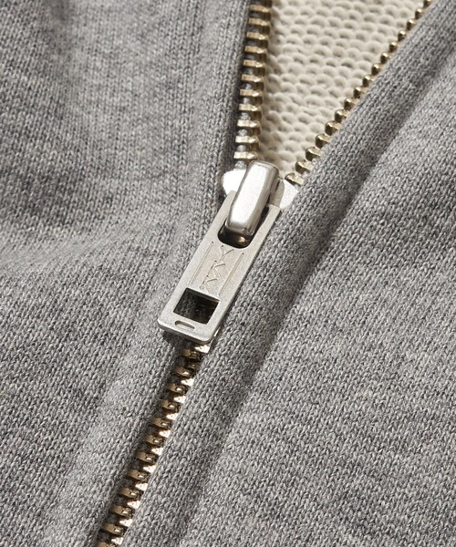 Healthknit（ヘルスニット）の「【Healthknit/ヘルスニット】ジップアップパーカー（パーカー・メンズ・グレー/ナチュラル/ブラック・MEDIUM/X-LARGE/LARGE）」の10枚目の写真