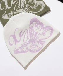 X-girl | BUTTERFLY JACQUARD BEANIE(ニットキャップ/ビーニー)