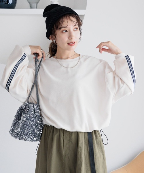 LEPSIM（レプシィム）の「ニットビーニー　993162（ニットキャップ/ビーニー・レディース・ブルー/グレー/アイボリー/ブラック・ONE SIZE）」の11枚目の写真
