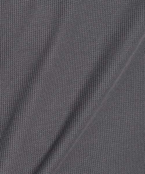 tk.TAKEO KIKUCHI（ティーケータケオキクチ）の「◆【WEB限定】ワッフルクルーネック＆タートルネックカットソー（Tシャツ/カットソー・メンズ・チャコール/ホワイト系1/ホワイト/ブルー系その他2/チャコールグレー/ブラック/ブルー系その他/ブラック系・02/01/03）」の22枚目の写真