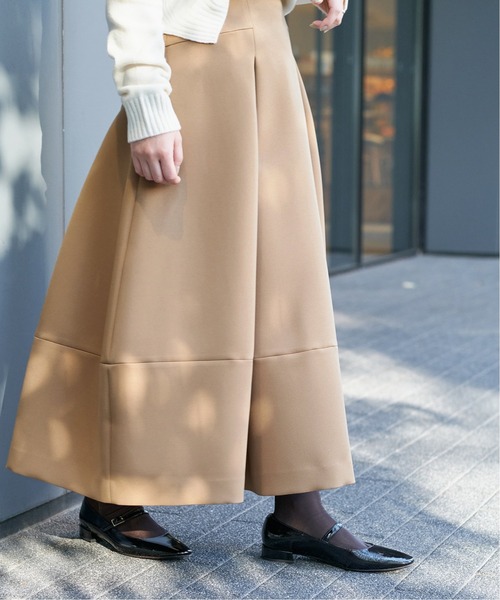 IENA イエナ トリプルツイルタックスカート ブラック34