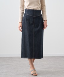 ANAYI | デニムライクセミタイト スカート(デニムスカート)