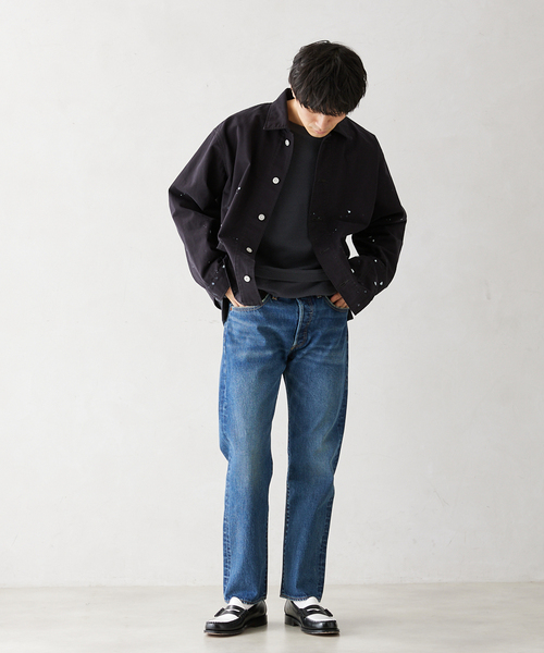 JOURNAL STANDARD relume(ジャーナルスタンダード レリューム)の「【TEST / テスト】別注 ワイドカバーオール(カバーオール・メンズ・ブラック/ベージュ・LARGE/MEDIUM)」の15枚目の写真