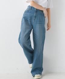 OMNES | ハイウエストワイドデニムパンツ(デニムパンツ)