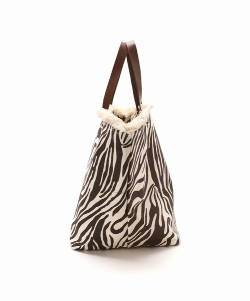 The Bagmati（ザバグマティ）の「【BAGMATI/バグマティ】 BIG CANVAS BAG：バッグ（ハンドバッグ・レディース・ブラウン・FREE）」の10枚目の写真