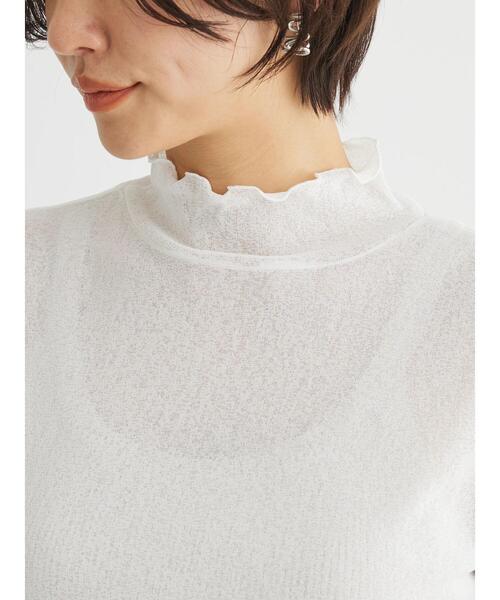 Green　Parks（グリーンパークス）の「イロイロインナー(シアー)（インナーウェア/肌着・レディース・ブラック/オフホワイト/パープル・FREE）」の5枚目の写真