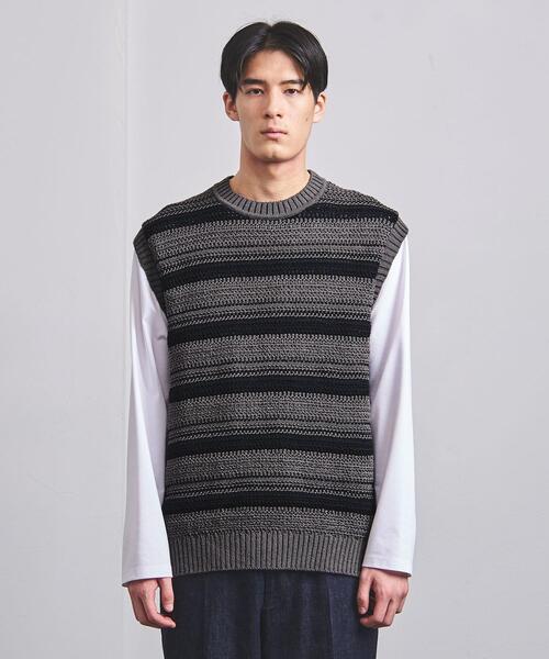 ユナイテッドアローズ ニットベスト CAMOSHITA UNITEDARROWS UNITED ARROWS（ユナイテッドアローズ）の「＜Camoshita UA