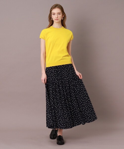 DRESSTERIOR(ドレステリア)の「◆【アンサンブル可】フレンチスリーブニット(ニット/セーター・レディース・イエロー系その他/サックスブルー/ネイビー・34/38/36)」の19枚目の写真
