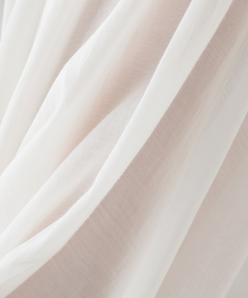 Spick & Span（スピックアンドスパン）の「≪追加≫コットンボイルタックフリルブラウス（シャツ/ブラウス・レディース・ブラック/ホワイト/ベージュ・FREE）」の13枚目の写真