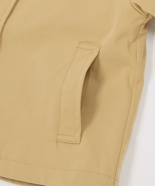 petit main（プティマイン）の「【リンク】2WAYハーフコート(キッズ)（トレンチコート・キッズ・ライトベージュ・S/M/L）」の8枚目の写真