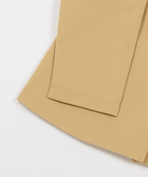 petit main（プティマイン）の「【リンク】2WAYハーフコート(キッズ)（トレンチコート・キッズ・ライトベージュ・S/M/L）」の6枚目の写真