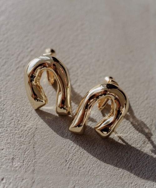 Kastane（カスタネ）の「【fiw.】プランプイヤリング（イヤリング・レディース・シルバー/ゴールド・FREE）」の15枚目の写真