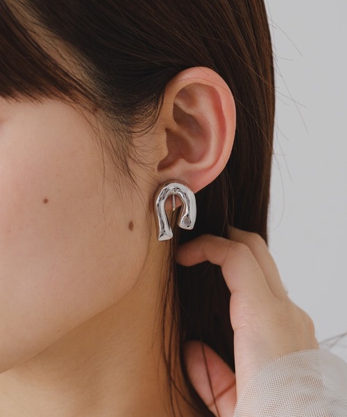 Kastane（カスタネ）の「【fiw.】プランプイヤリング（イヤリング・レディース・シルバー/ゴールド・FREE）」の20枚目の写真