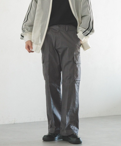 RAGEBLUE(レイジブルー)の「M-47/セミワイドストレートミリタリーカーゴパンツ(カーゴパンツ・メンズ・ブラック/カーキ/グレー・MEDIUM/LARGE)」の12枚目の写真