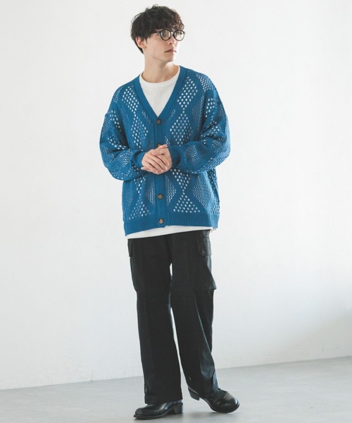 RAGEBLUE(レイジブルー)の「M-47/セミワイドストレートミリタリーカーゴパンツ(カーゴパンツ・メンズ・ブラック/カーキ/グレー・MEDIUM/LARGE)」の4枚目の写真