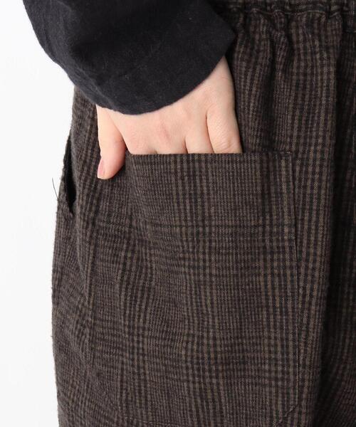 one'sterrace(ワンズテラス)の「グレンチェック パンツ(その他パンツ・レディース・アイボリー系8/グレー系その他7・02)」の8枚目の写真