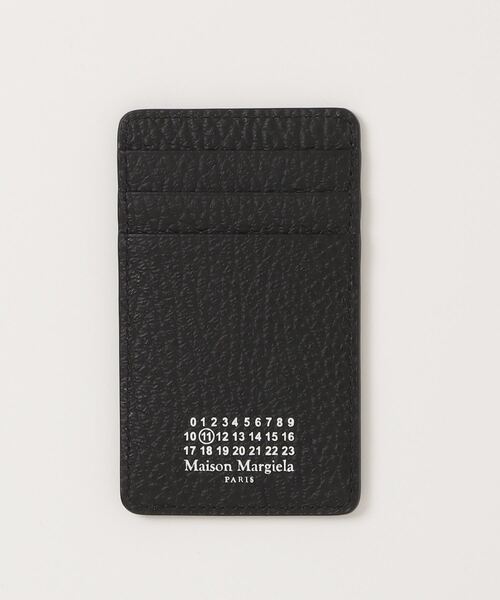 Maison Margiela(メゾンマルジェラ)の「Maison Margiela VERTICAL CARD HOLDER(名刺入れ・メンズ・ブラック・FREE)」の2枚目の写真
