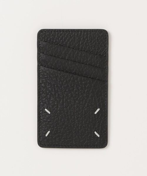 Maison Margiela(メゾンマルジェラ)の「Maison Margiela VERTICAL CARD HOLDER(名刺入れ・メンズ・ブラック・FREE)」の3枚目の写真