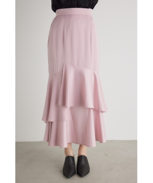 セール】アシンメトリーレイヤードマーメイドスカート マーメイド