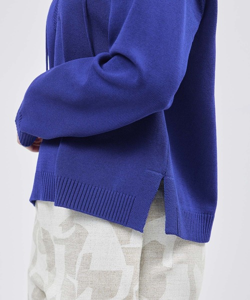 ROPE'（ロペ）の「セーラーカラーニット（ニット/セーター・レディース・キナリ/ブルー・FREE）」の5枚目の写真