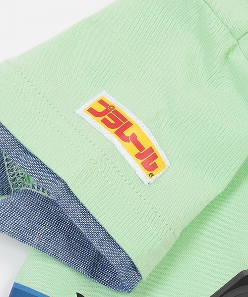 kladskap（クレードスコープ）の「【プラレール】３車種半袖Ｔシャツ（Tシャツ/カットソー・キッズ・ライトグリーン/オフホワイト・90cm/100cm/110cm/120cm）」の7枚目の写真