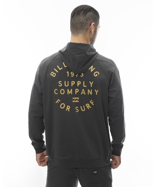 BILLABONG（ビラボン）の「BILLABONG メンズ 【CHILLWEAR】 SOFTTY PARKA【2024年春夏モデル】/ビラボン速乾ストレッチUVプロテクション長袖プルオーバーフーディ・パーカー（ラッシュガード・メンズ・ブラック/グレー系その他/グレー・MEDIUM/LARGE/X-LARGE）」の6枚目の写真