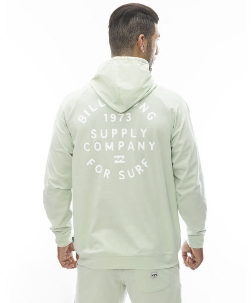 BILLABONG（ビラボン）の「BILLABONG メンズ 【CHILLWEAR】 SOFTTY PARKA【2024年春夏モデル】/ビラボン速乾ストレッチUVプロテクション長袖プルオーバーフーディ・パーカー（ラッシュガード・メンズ・ブラック/グレー系その他/グレー・MEDIUM/LARGE/X-LARGE）」の19枚目の写真